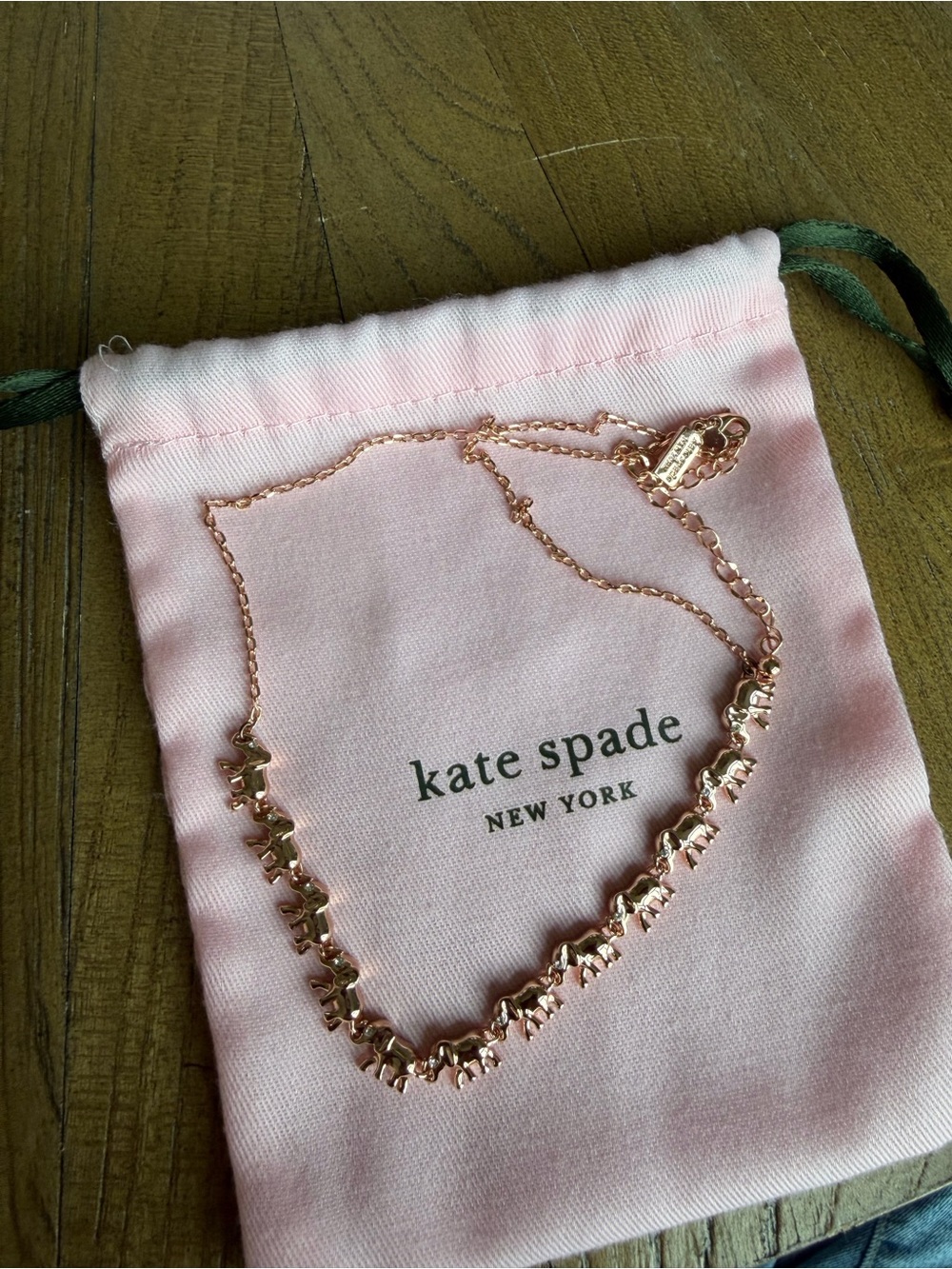 Kate spade ♠️ elephant necklace